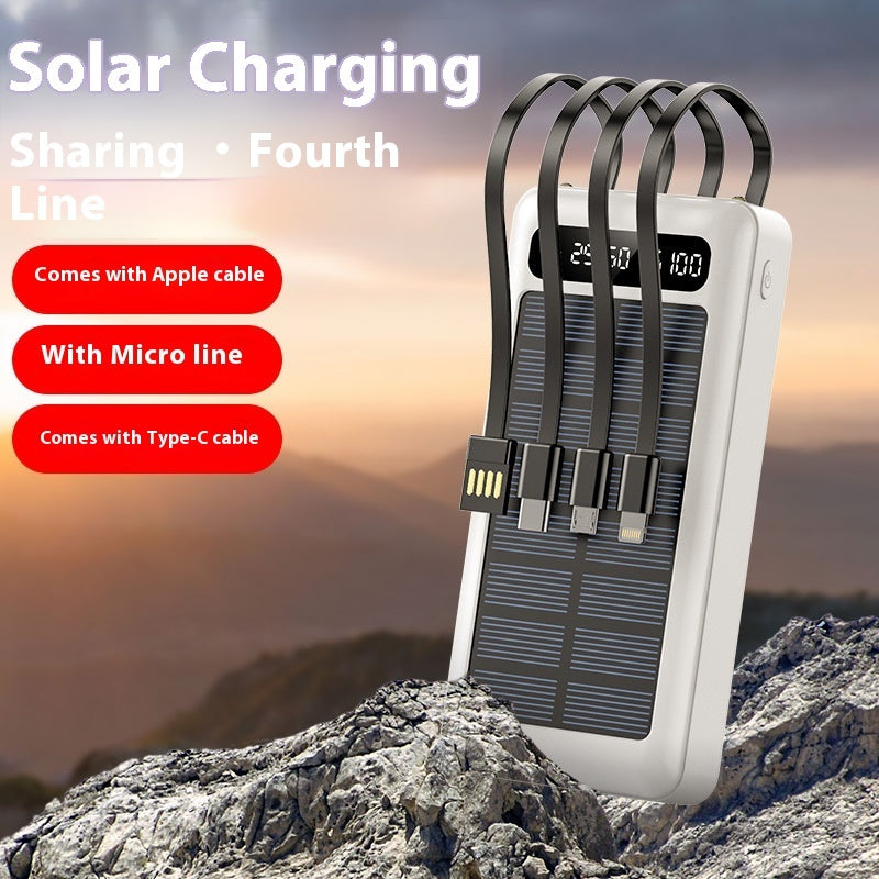30000 mA Solar Power Bank