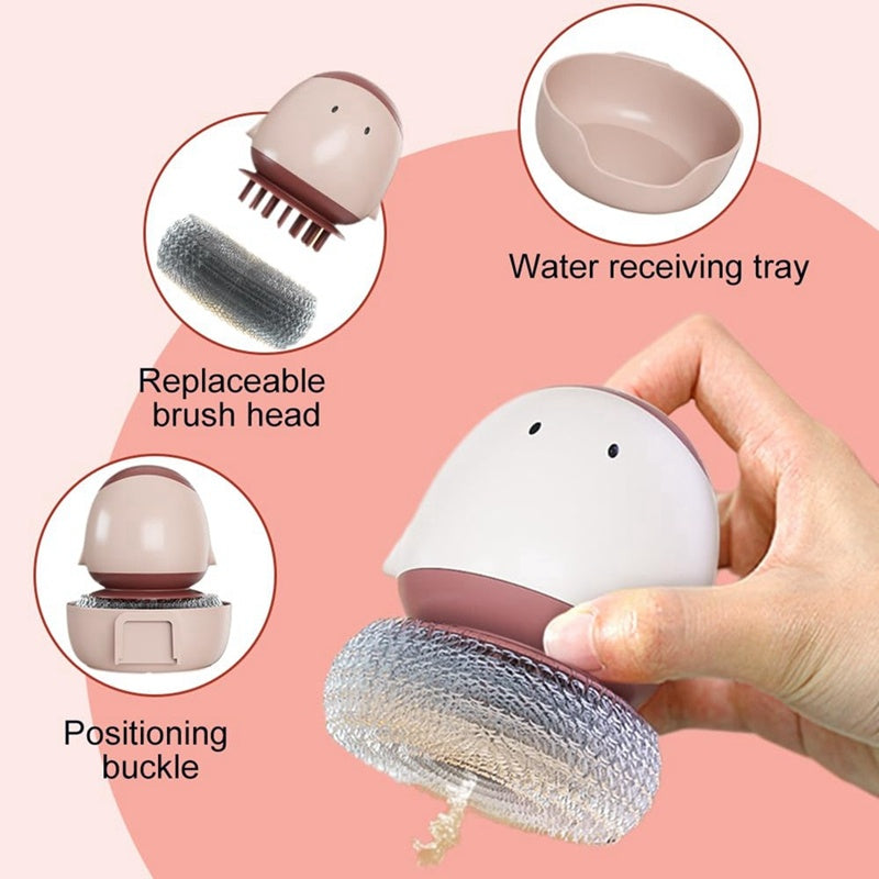 QuickFill Dish Scrubber