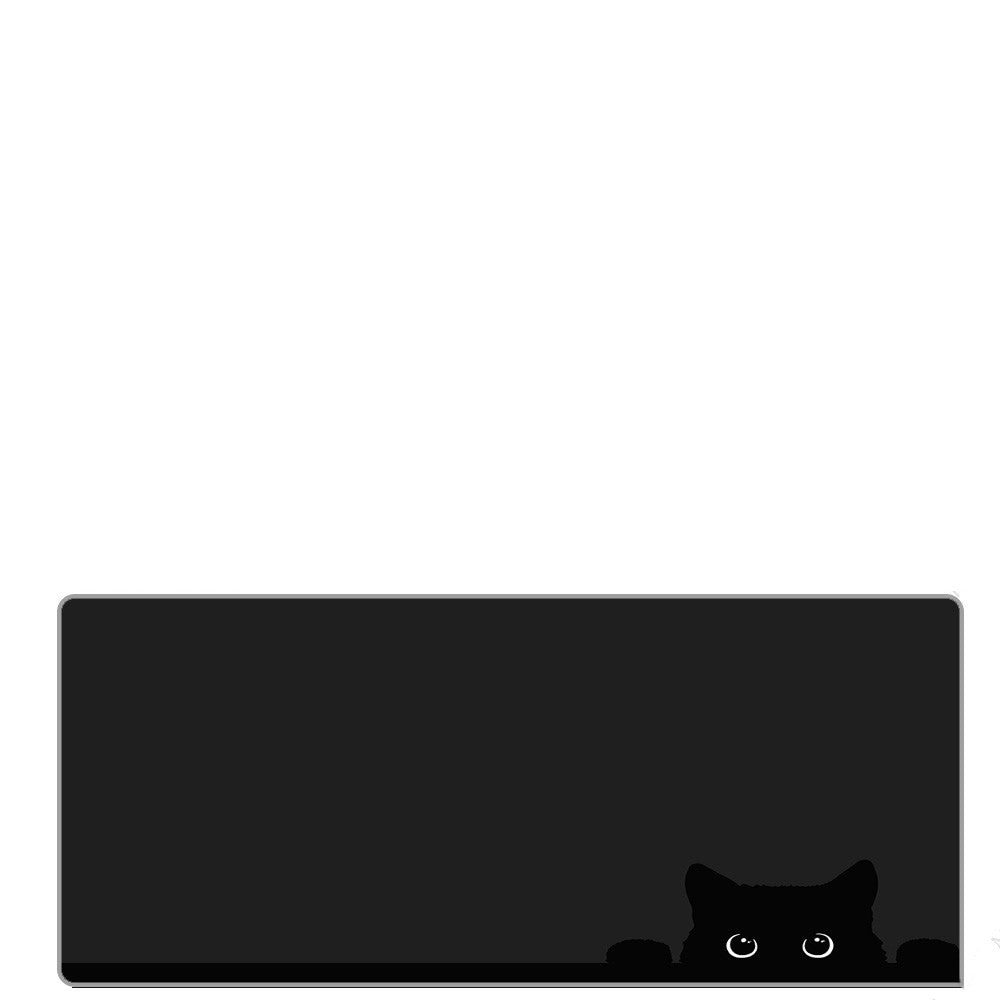 Black Rubber Mouse Pad Mechanical