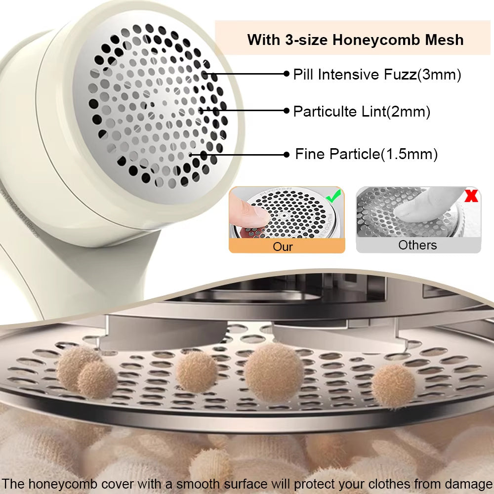 FreshThreads : Portable Fabric & Lint Remover Shaver