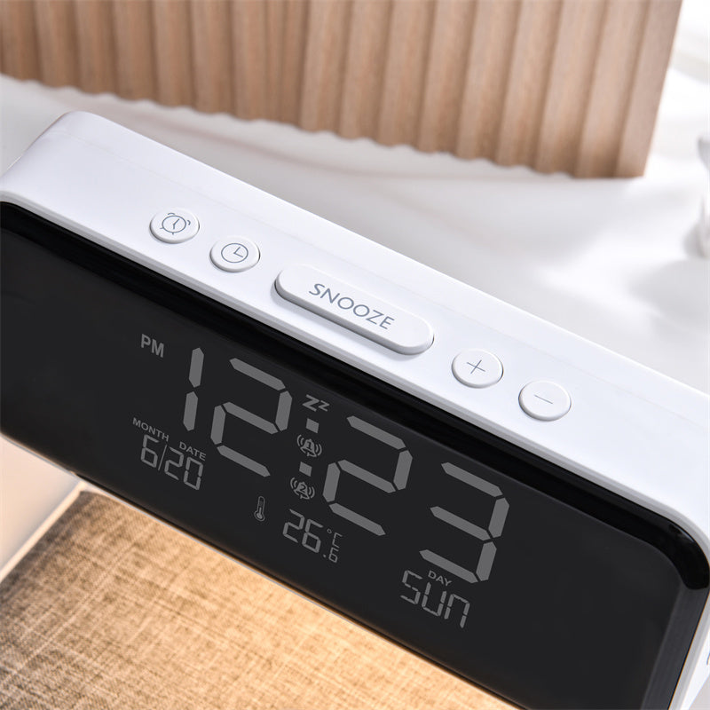 3 In 1 Bedside Lamp Wireless Charger