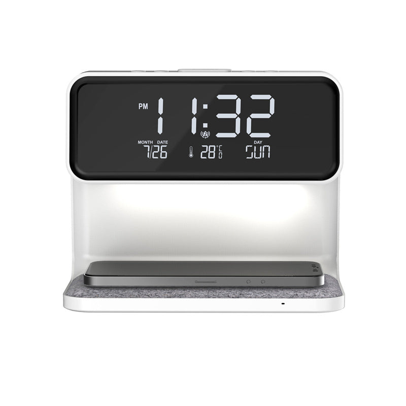 3 In 1 Bedside Lamp Wireless Charger
