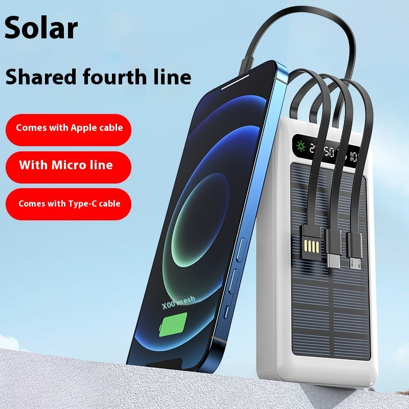 30000 mA Solar Power Bank
