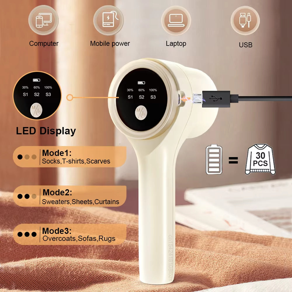 FreshThreads : Portable Fabric & Lint Remover Shaver