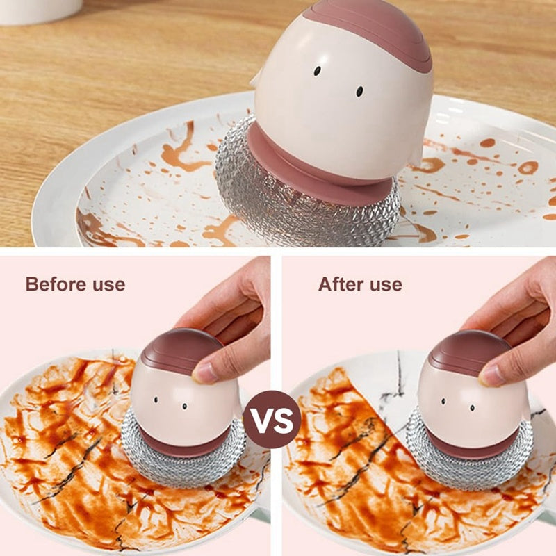 QuickFill Dish Scrubber