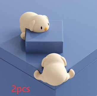 Cute And Creative Dog Silicone Corner Protection Table