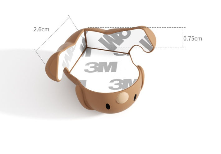 Cute And Creative Dog Silicone Corner Protection Table