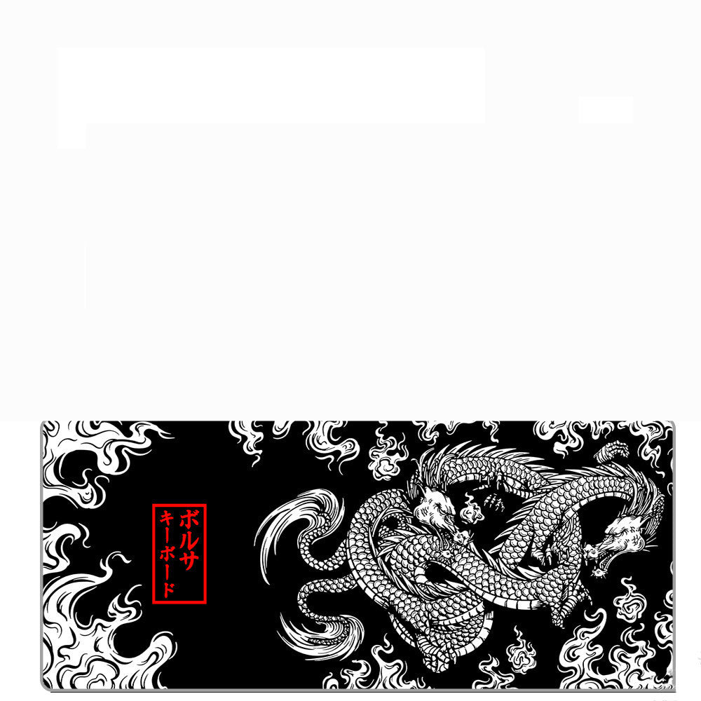 Black Rubber Mouse Pad Mechanical