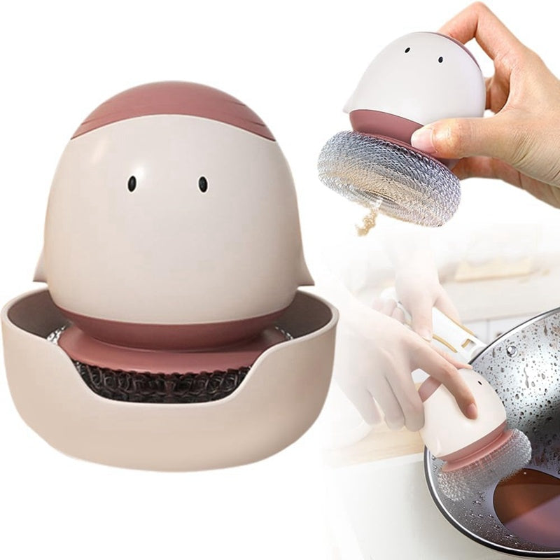 QuickFill Dish Scrubber