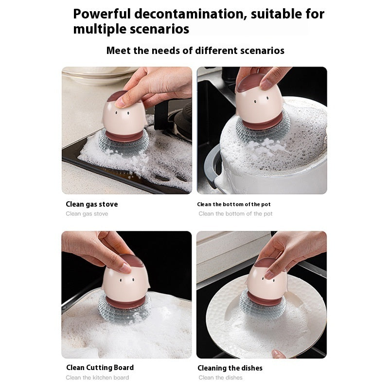 QuickFill Dish Scrubber